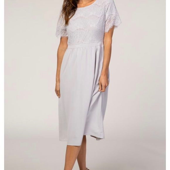 Light Grey Dress - Picture 7 of 7